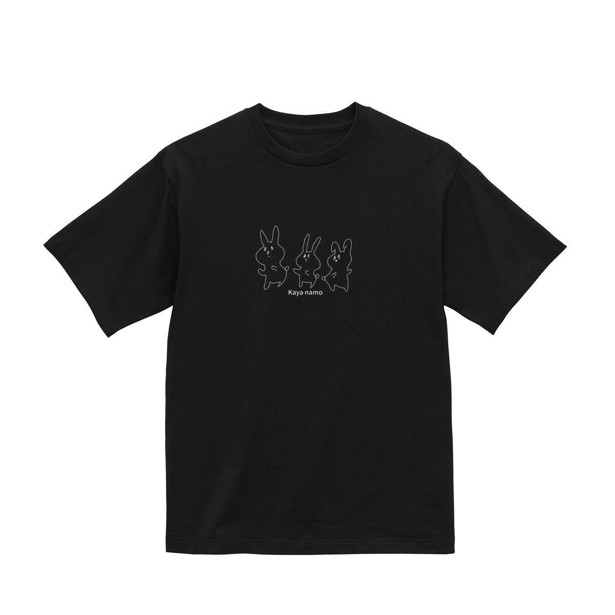 【Kaya namo Sisters series】コピポコラボT-Shirt black image