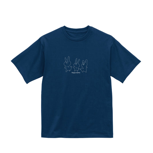 【Kaya namo Sisters series】コピポコラボT-Shirt classic-blue image