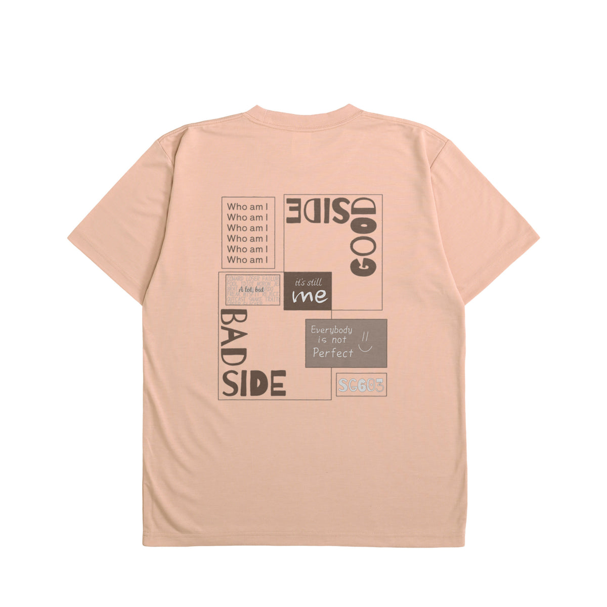【Who am I】SG603オリジナルTシャツ dusty-pink image