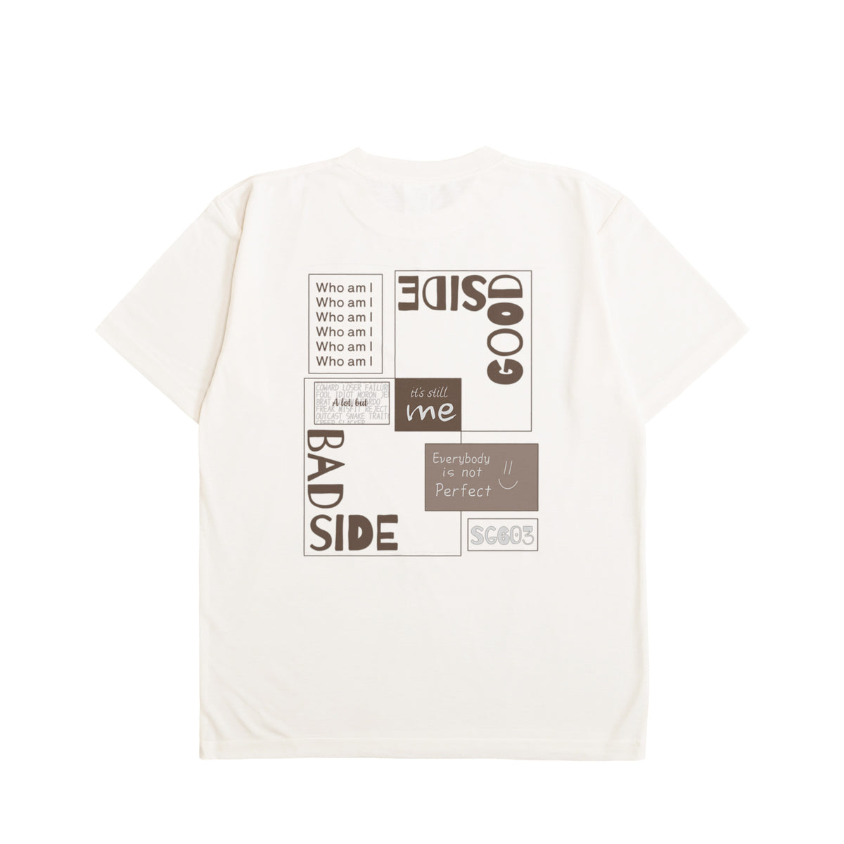 【Who am I】SG603オリジナルTシャツ organic-white image
