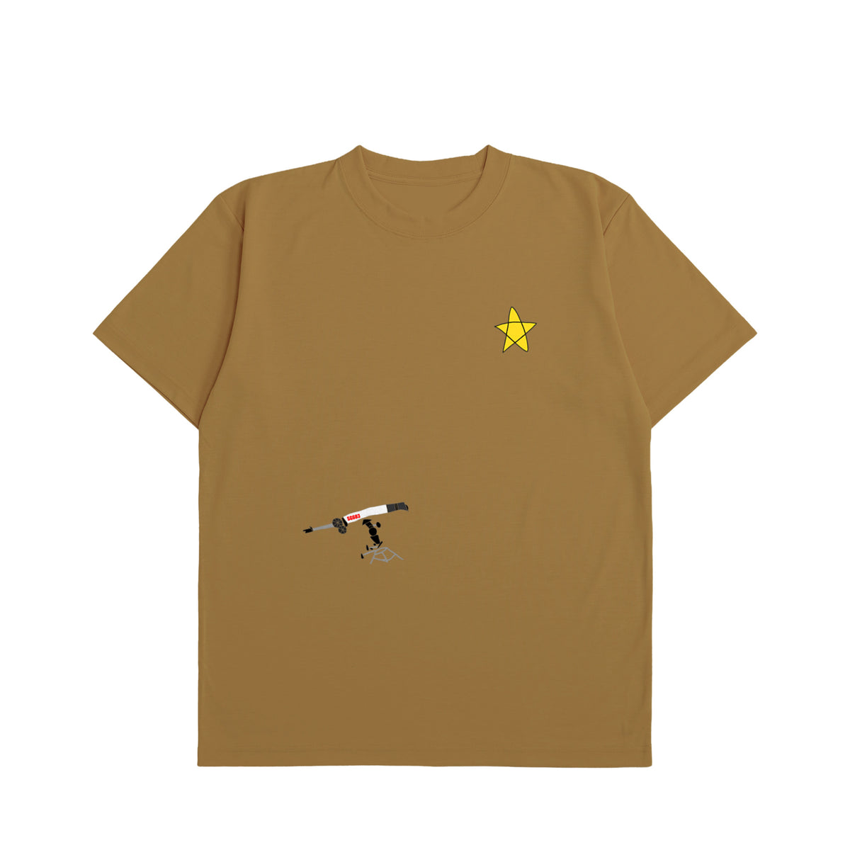 【星見る望遠鏡】SG603オリジナルTシャツ caramel image