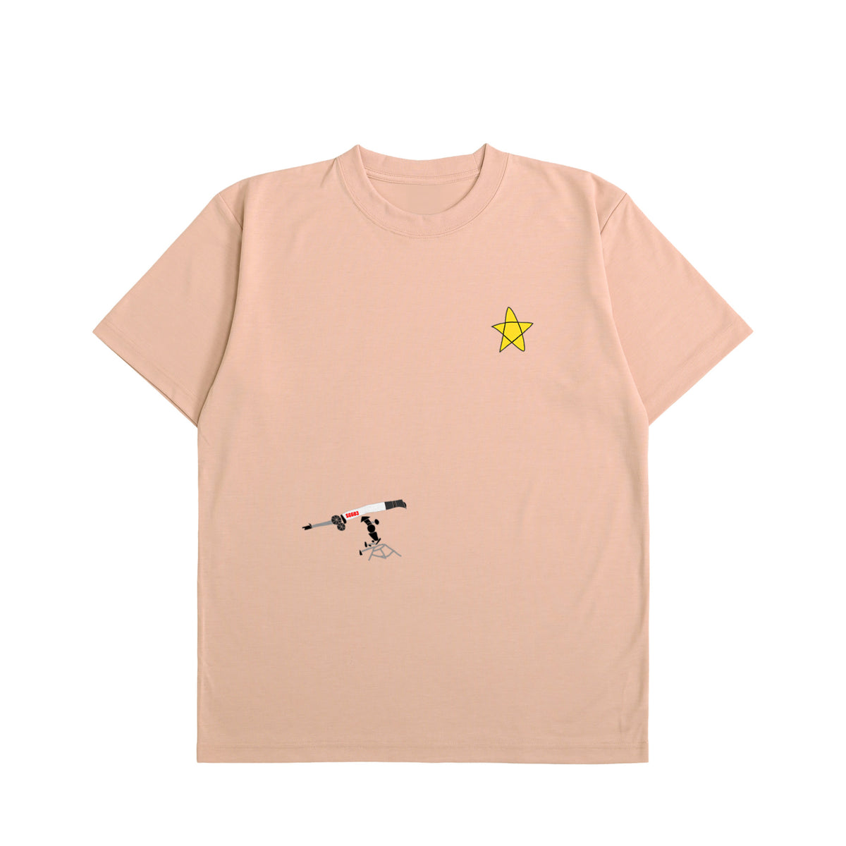 【星見る望遠鏡】SG603オリジナルTシャツ dusty-pink image
