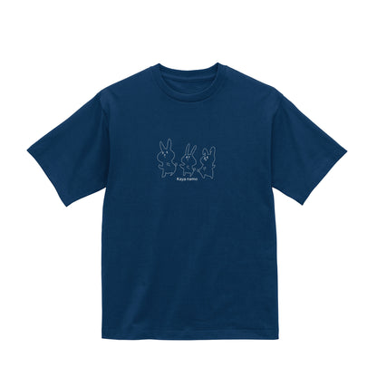 【Kaya namo Sisters series】コピポコラボT-Shirt classic-blue image