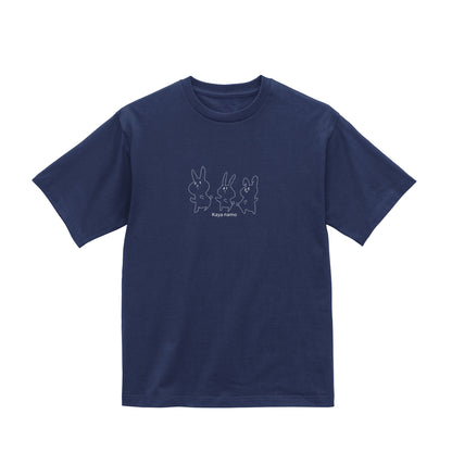 【Kaya namo Sisters series】コピポコラボT-Shirt indigo image