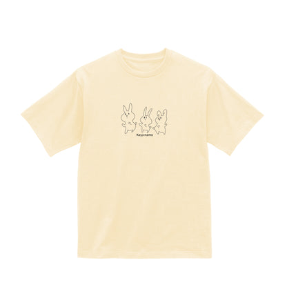 【Kaya namo Sisters series】コピポコラボT-Shirt ivory image