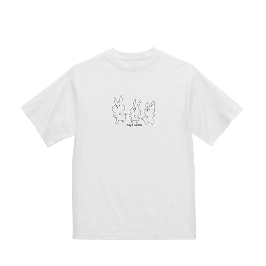 【Kaya namo Sisters series】コピポコラボT-Shirt white image