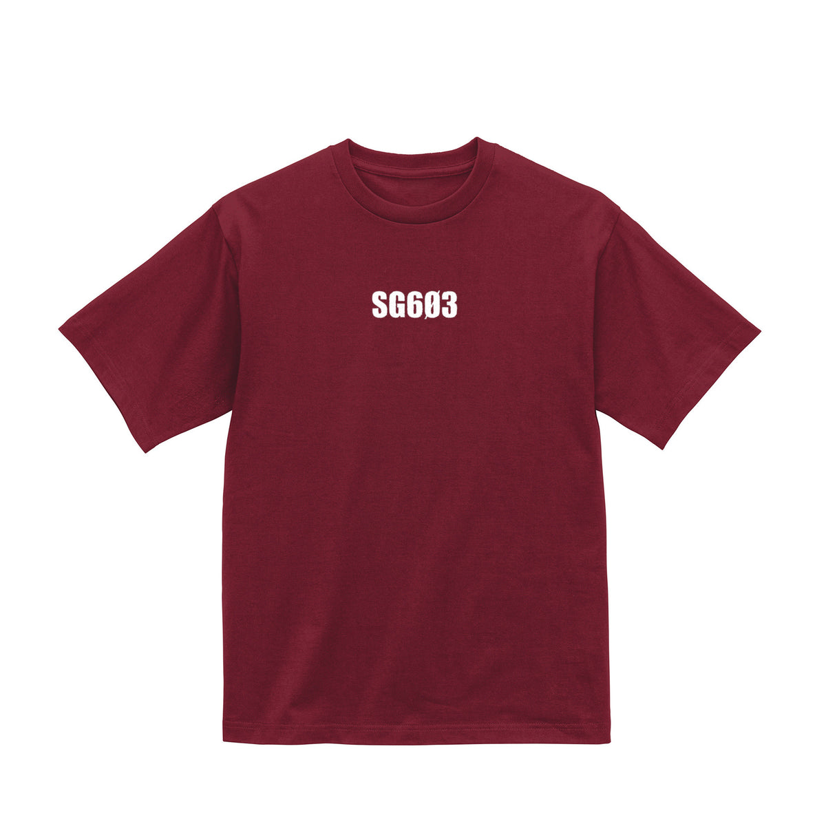 SG603ロゴT（QRなしver） burgundy image